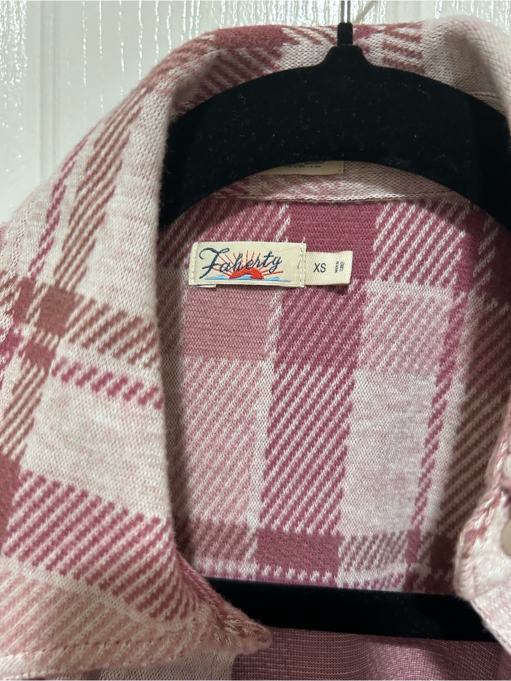 Faherty - XS - Legend Sweater Shirt - Amelia Plaid - Picture 3 of 4
